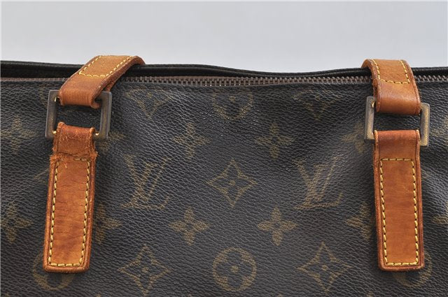 Authentic Louis Vuitton Monogram Cabas Mezzo Tote Bag M51151 LV Junk 0797D