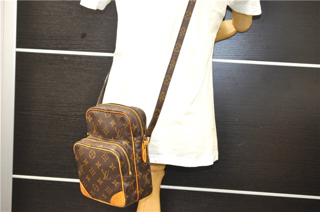 Authentic Louis Vuitton Monogram Amazone Shoulder Cross Body Bag M45236 LV 0798D