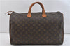 Authentic Louis Vuitton Monogram Speedy 40 Hand Bag M41522 LV 0799D