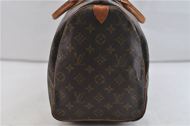 Authentic Louis Vuitton Monogram Speedy 40 Hand Bag M41522 LV 0799D