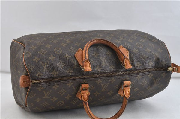 Authentic Louis Vuitton Monogram Speedy 40 Hand Bag M41522 LV 0799D