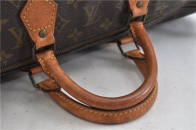 Authentic Louis Vuitton Monogram Speedy 40 Hand Bag M41522 LV 0799D