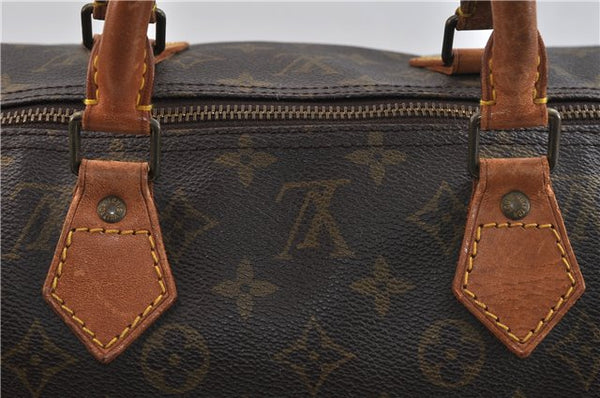 Authentic Louis Vuitton Monogram Speedy 40 Hand Bag M41522 LV 0799D