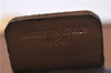 Authentic CELINE Macadam Blason Pattern Clutch Hand Bag PVC Leather Brown 0799F