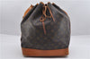 Authentic Louis Vuitton Monogram Noe Shoulder Drawstring Bag M42224 LV 0800F