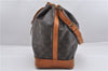 Authentic Louis Vuitton Monogram Noe Shoulder Drawstring Bag M42224 LV 0800F