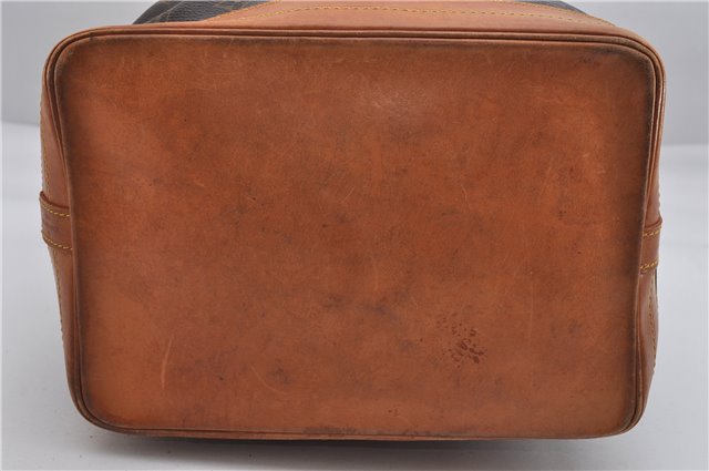 Authentic Louis Vuitton Monogram Noe Shoulder Drawstring Bag M42224 LV 0800F