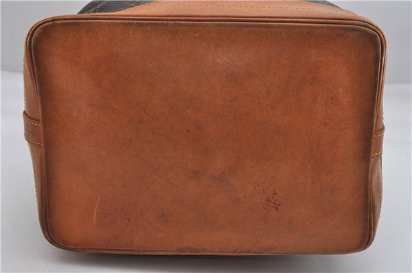 Authentic Louis Vuitton Monogram Noe Shoulder Drawstring Bag M42224 LV 0800F