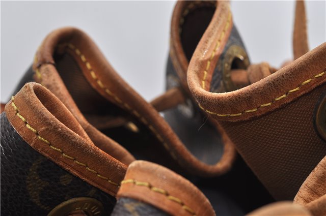 Authentic Louis Vuitton Monogram Noe Shoulder Drawstring Bag M42224 LV 0800F