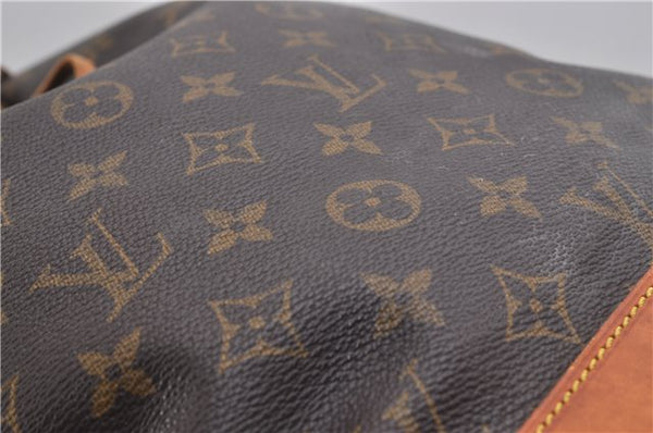 Authentic Louis Vuitton Monogram Noe Shoulder Drawstring Bag M42224 LV 0800F
