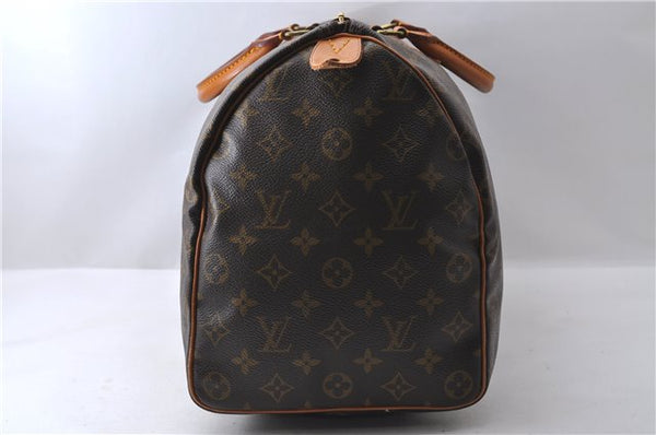 Authentic Louis Vuitton Monogram Speedy 40 Hand Bag M41522 LV 0801D