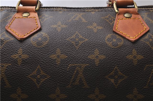 Authentic Louis Vuitton Monogram Speedy 40 Hand Bag M41522 LV 0801D