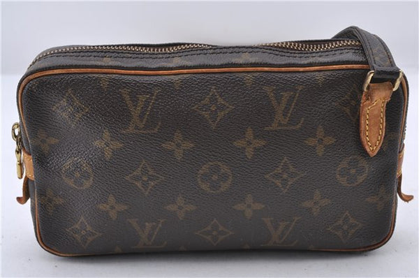 Auth Louis Vuitton Monogram Marly Bandouliere Shoulder Cross Bag M51828 LV 0802D