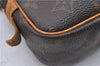 Auth Louis Vuitton Monogram Marly Bandouliere Shoulder Cross Bag M51828 LV 0802D