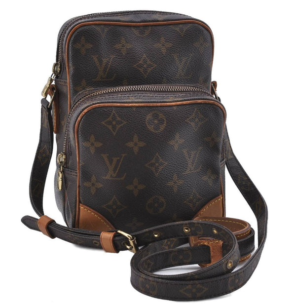 Authentic Louis Vuitton Monogram Amazone Shoulder Cross Body Bag M45236 LV 0804D