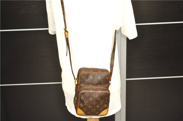 Authentic Louis Vuitton Monogram Amazone Shoulder Cross Body Bag M45236 LV 0804D