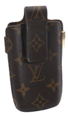 Authentic Louis Vuitton Monogram Etui TelePhone International PM M63064 LV 0805F