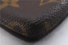 Authentic Louis Vuitton Monogram Etui TelePhone International PM M63064 LV 0805F