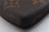 Authentic Louis Vuitton Monogram Etui TelePhone International PM M63064 LV 0805F