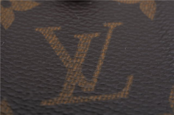 Authentic Louis Vuitton Monogram Etui TelePhone International PM M63064 LV 0805F