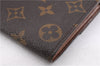 Auth Louis Vuitton Monogram Pochette Porte Monnaie Credit Wallet M61725 LV 0806F