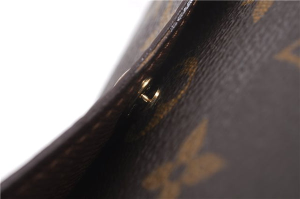 Auth Louis Vuitton Monogram Pochette Porte Monnaie Credit Wallet M61725 LV 0806F