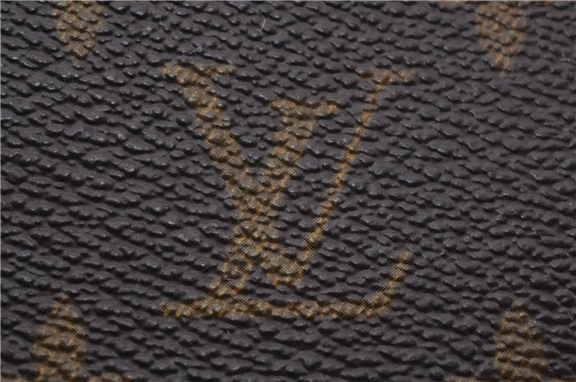 Auth Louis Vuitton Monogram Pochette Porte Monnaie Credit Wallet M61725 LV 0806F