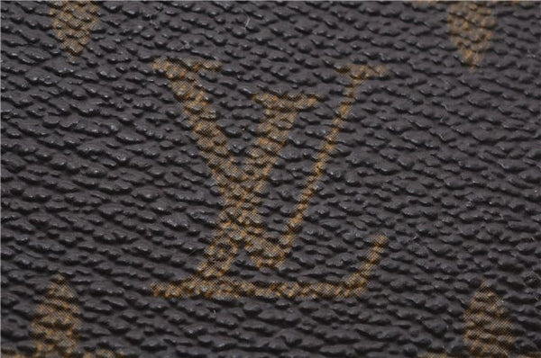 Auth Louis Vuitton Monogram Pochette Porte Monnaie Credit Wallet M61725 LV 0806F