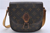 Auth Louis Vuitton Monogram Saint Cloud PM Shoulder Cross Bag M51244 LV 0809D