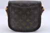 Auth Louis Vuitton Monogram Saint Cloud PM Shoulder Cross Bag M51244 LV 0809D