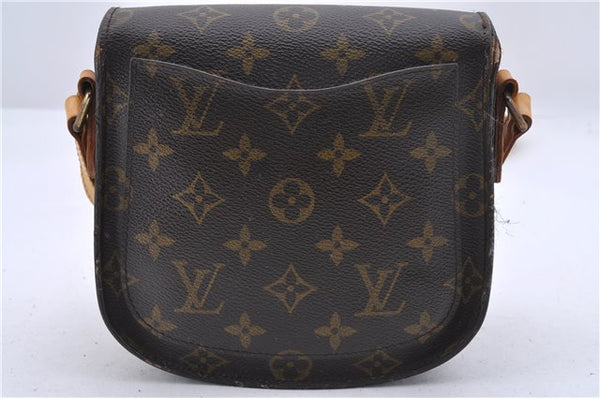 Auth Louis Vuitton Monogram Saint Cloud PM Shoulder Cross Bag M51244 LV 0809D