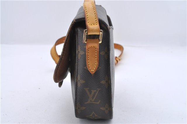 Auth Louis Vuitton Monogram Saint Cloud PM Shoulder Cross Bag M51244 LV 0809D