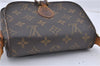 Auth Louis Vuitton Monogram Saint Cloud PM Shoulder Cross Bag M51244 LV 0809D