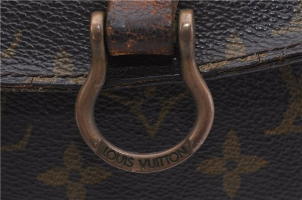 Auth Louis Vuitton Monogram Saint Cloud PM Shoulder Cross Bag M51244 LV 0809D