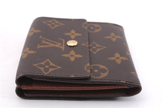 Authentic Louis Vuitton Monogram M61652 Porte Monnaie Billet Carte Credit 0809F