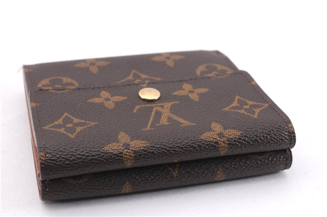 Authentic Louis Vuitton Monogram M61652 Porte Monnaie Billet Carte Credit 0809F