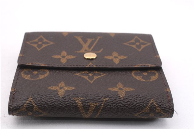 Authentic Louis Vuitton Monogram M61652 Porte Monnaie Billet Carte Credit 0809F