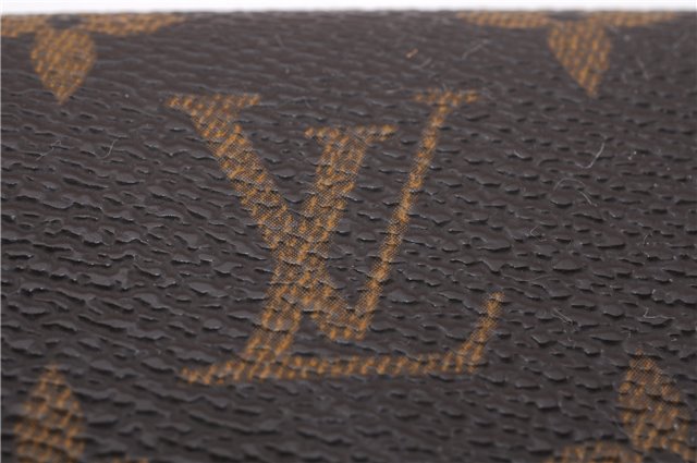 Authentic Louis Vuitton Monogram M61652 Porte Monnaie Billet Carte Credit 0809F