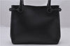 Authentic GUCCI Horsebit Shoulder Tote Bag Purse Leather 101971 Black 0811F