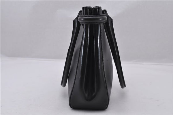 Authentic GUCCI Horsebit Shoulder Tote Bag Purse Leather 101971 Black 0811F