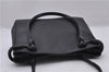 Authentic GUCCI Horsebit Shoulder Tote Bag Purse Leather 101971 Black 0811F