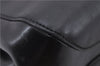 Authentic GUCCI Horsebit Shoulder Tote Bag Purse Leather 101971 Black 0811F