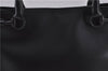 Authentic GUCCI Horsebit Shoulder Tote Bag Purse Leather 101971 Black 0811F
