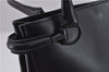 Authentic GUCCI Horsebit Shoulder Tote Bag Purse Leather 101971 Black 0811F