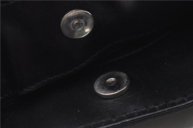 Authentic GUCCI Horsebit Shoulder Tote Bag Purse Leather 101971 Black 0811F