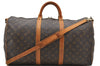 Auth Louis Vuitton Monogram Keepall Bandouliere 50 Boston Bag M41416 LV 0812D