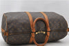 Auth Louis Vuitton Monogram Keepall Bandouliere 50 Boston Bag M41416 LV 0812D