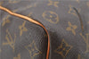 Auth Louis Vuitton Monogram Keepall Bandouliere 50 Boston Bag M41416 LV 0812D