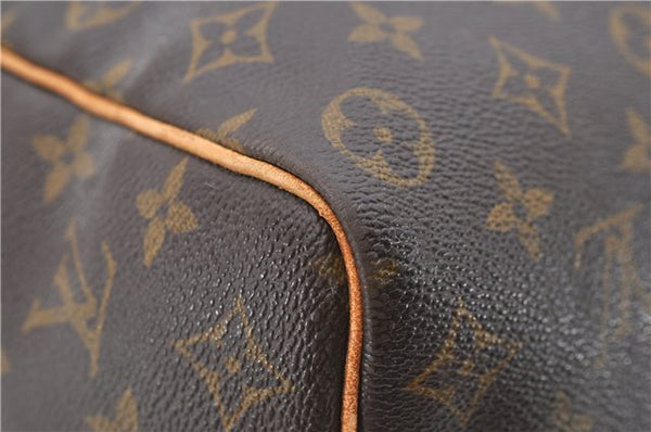 Auth Louis Vuitton Monogram Keepall Bandouliere 50 Boston Bag M41416 LV 0812D