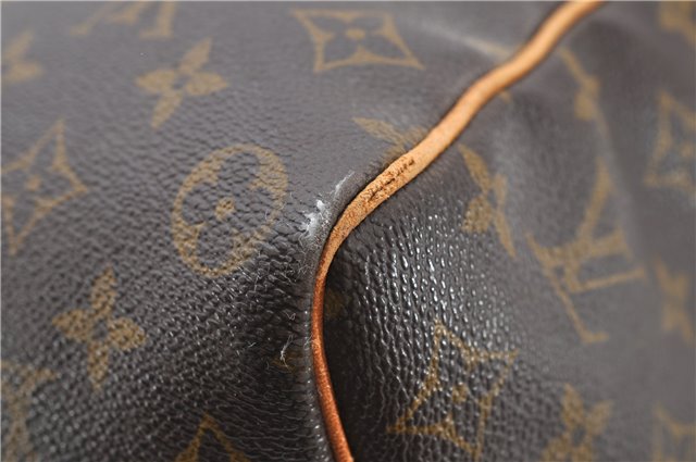 Auth Louis Vuitton Monogram Keepall Bandouliere 50 Boston Bag M41416 LV 0812D